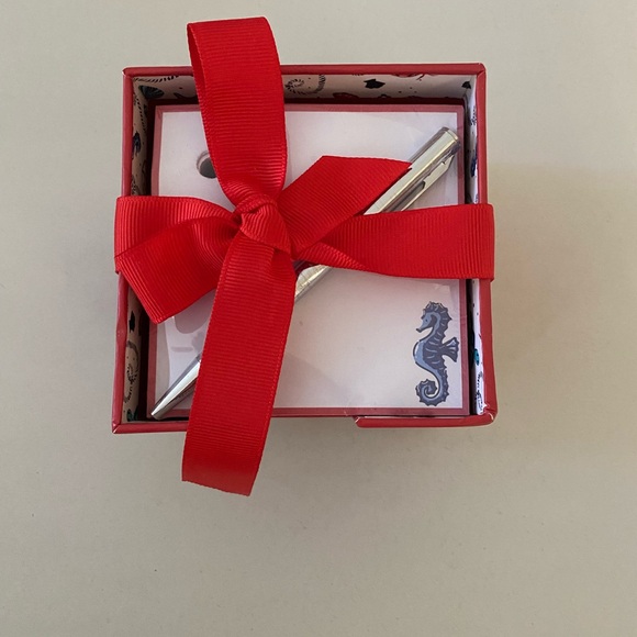 Vera Bradley Note Cube with 400 Blank Sheets Ink Pen Cute Paper Holder sea life - Picture 5 of 8